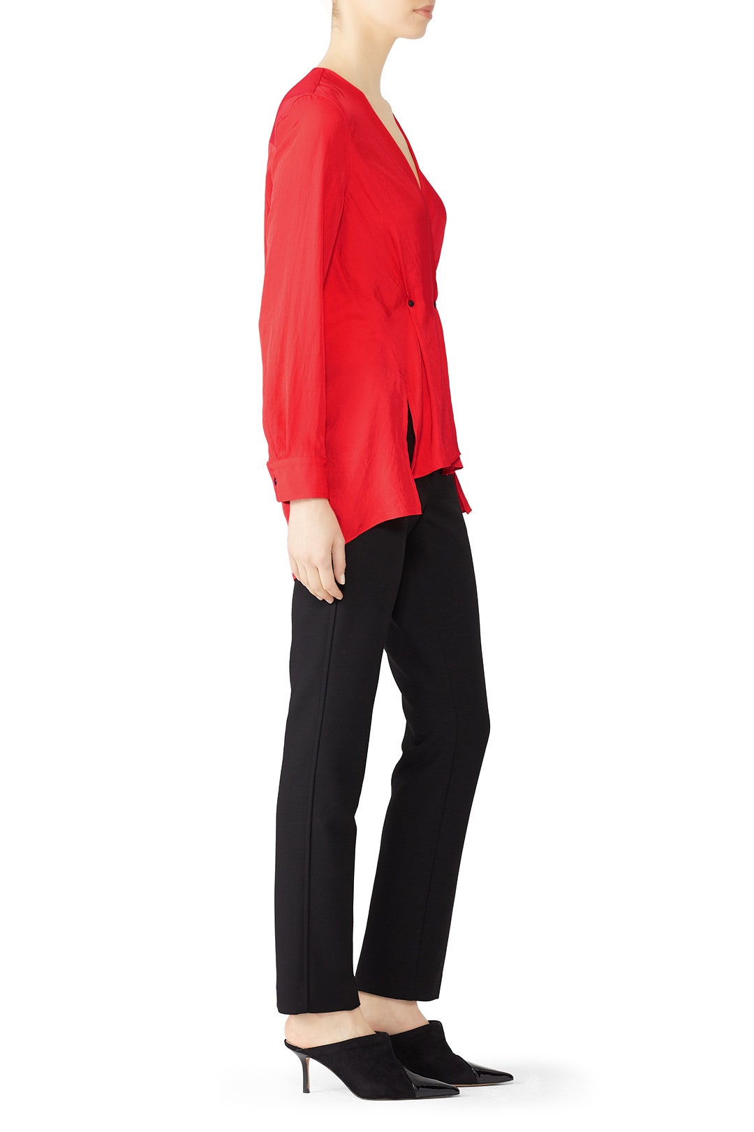 Red Debbie Top by rag & bone 2