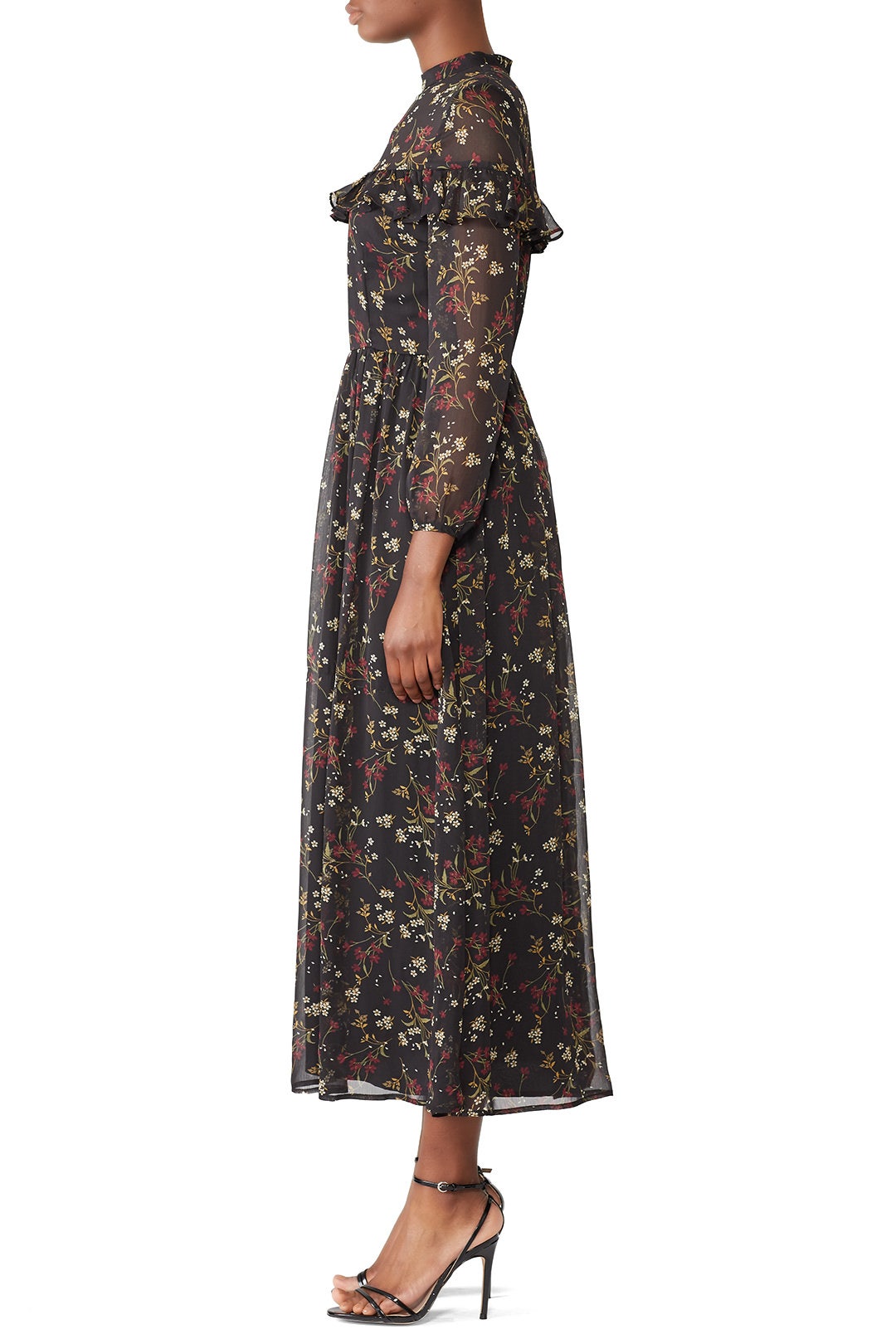 Floral Attire Midi Dress by BB Dakota 2