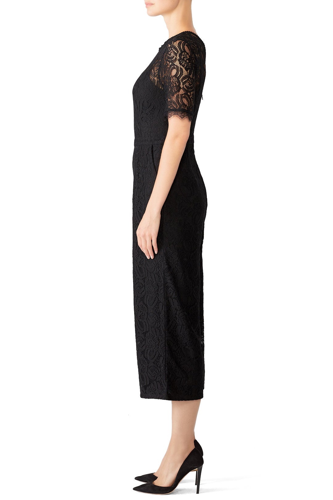 Rosa Lace Culotte Jumpsuit by Greylin 1
