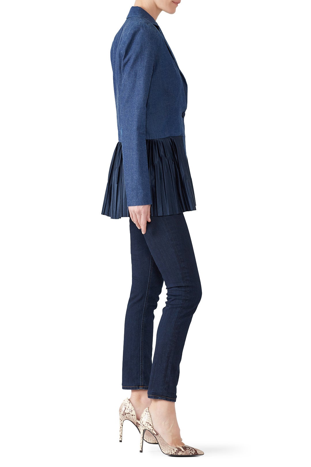 Pleated Kaya Blazer by Deborah Lyons 2