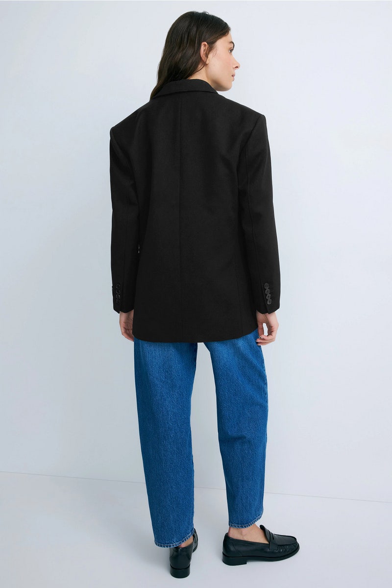 Oversized Wool Blazer by DUNST - Photo 2