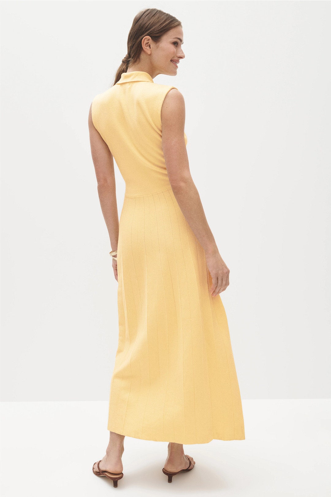 Palazzo Knit Midi Dress by En Saison 2