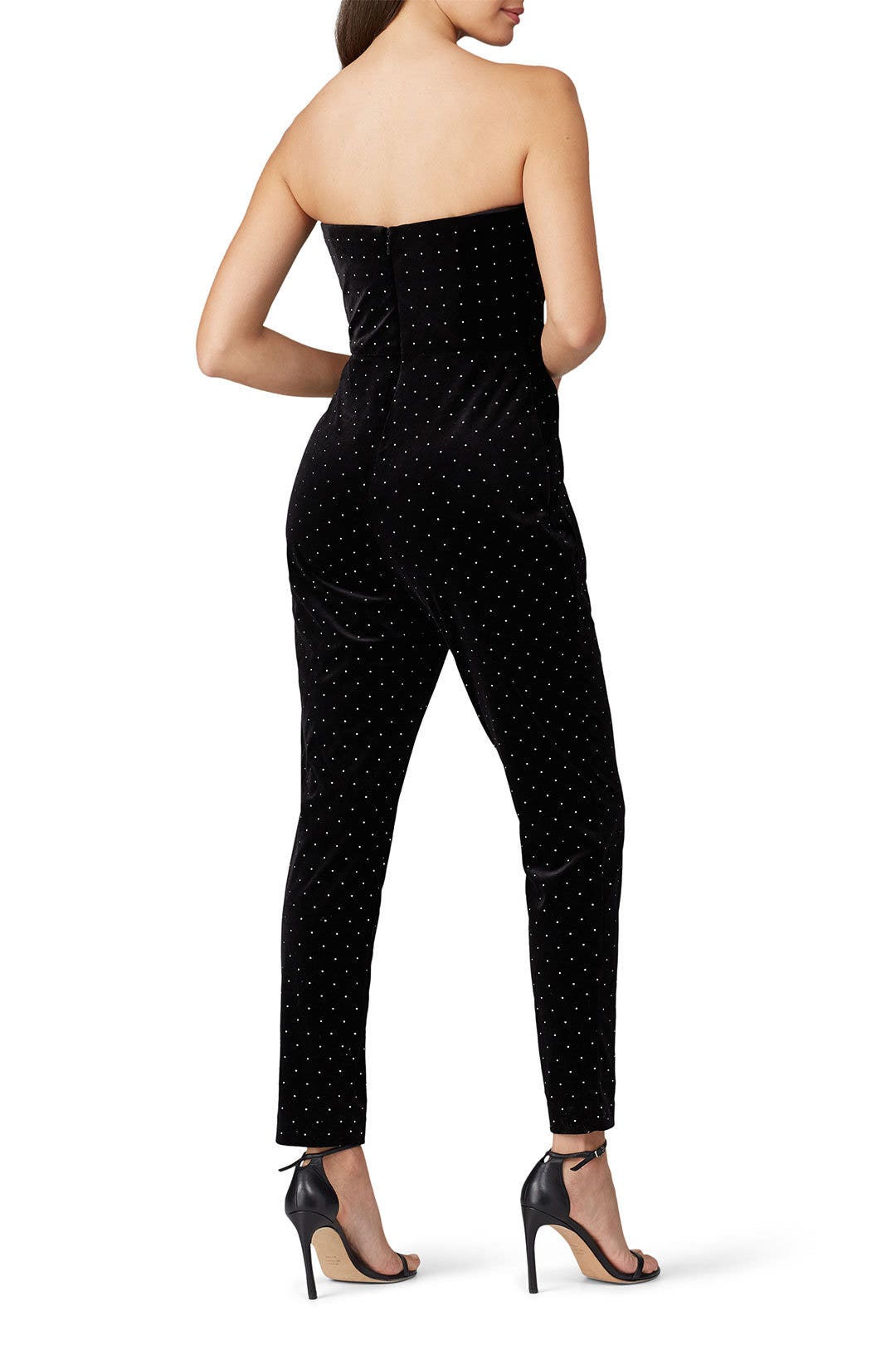 Black Studded Jumpsuit by ML Monique Lhuillier 2