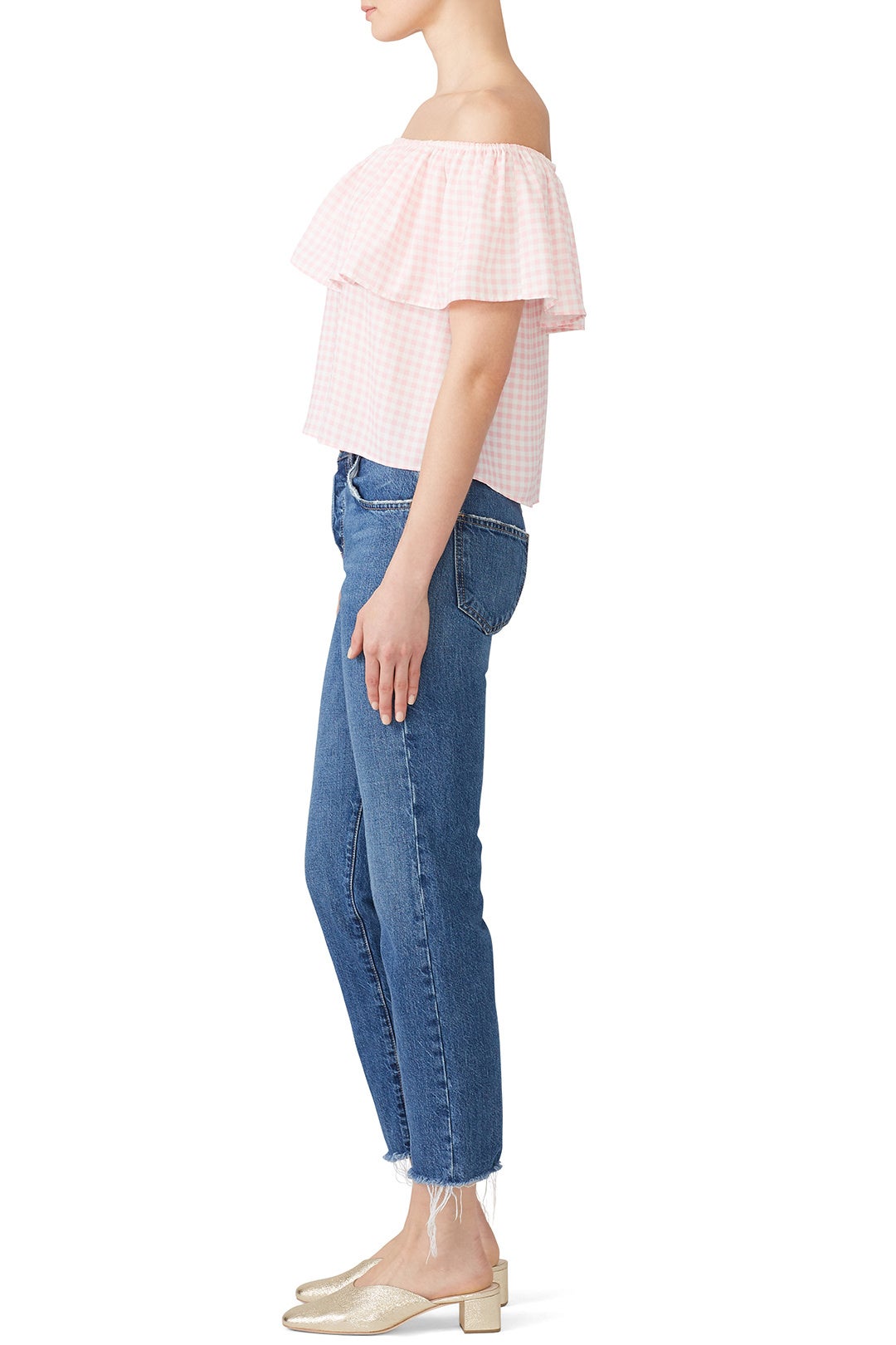 Gingham Brit Brit Top by Show Me Your Mumu 1