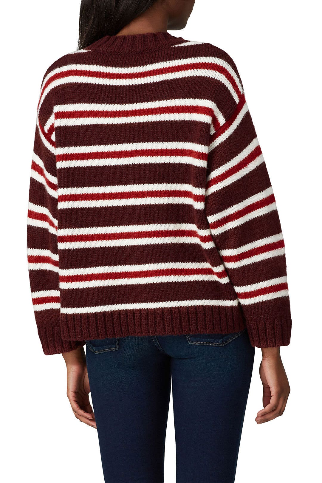 The Striped Cozy Sweater by The Great. 1