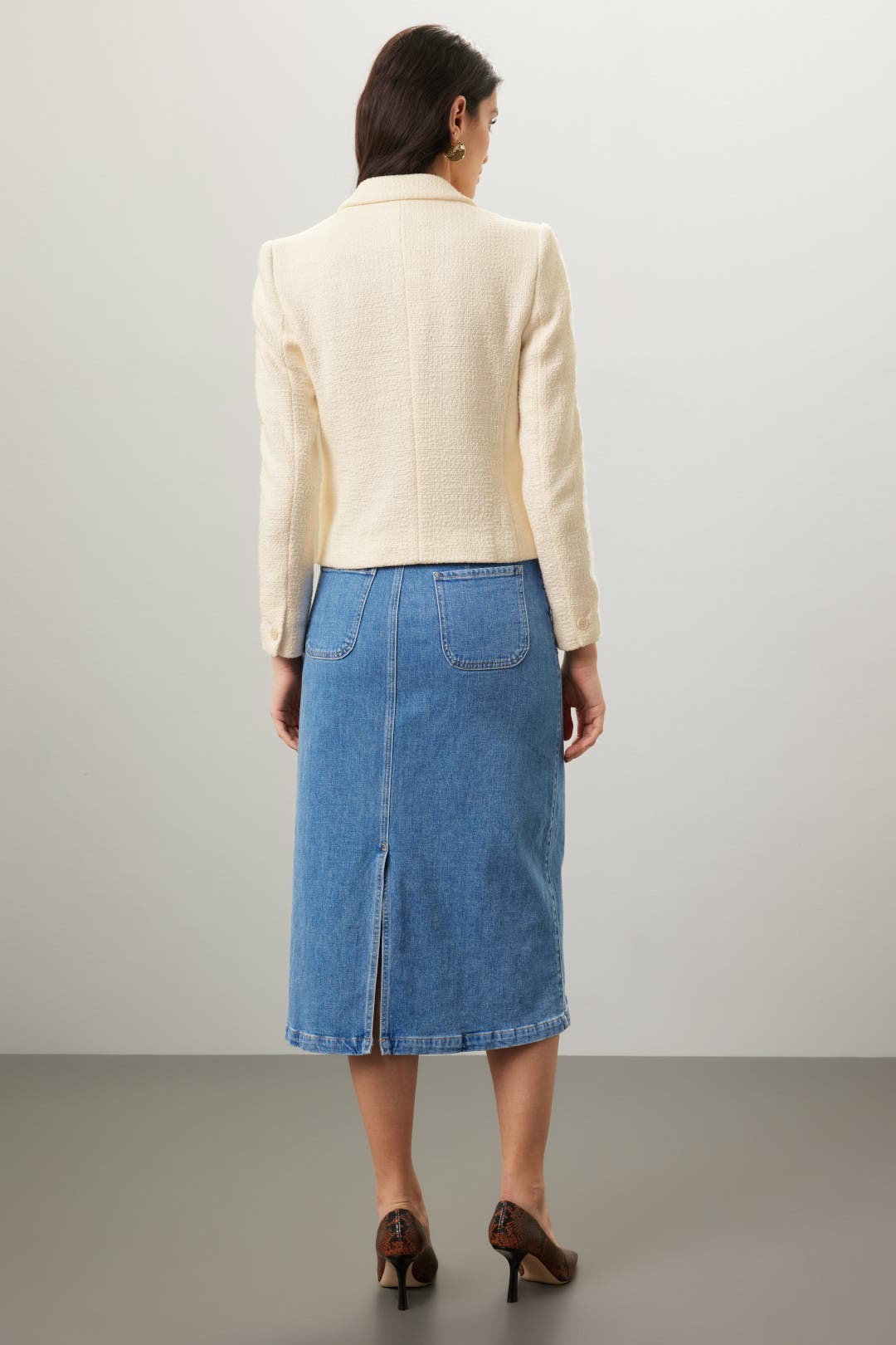 完売 tweed×beigeMademoiselle Mules 2025