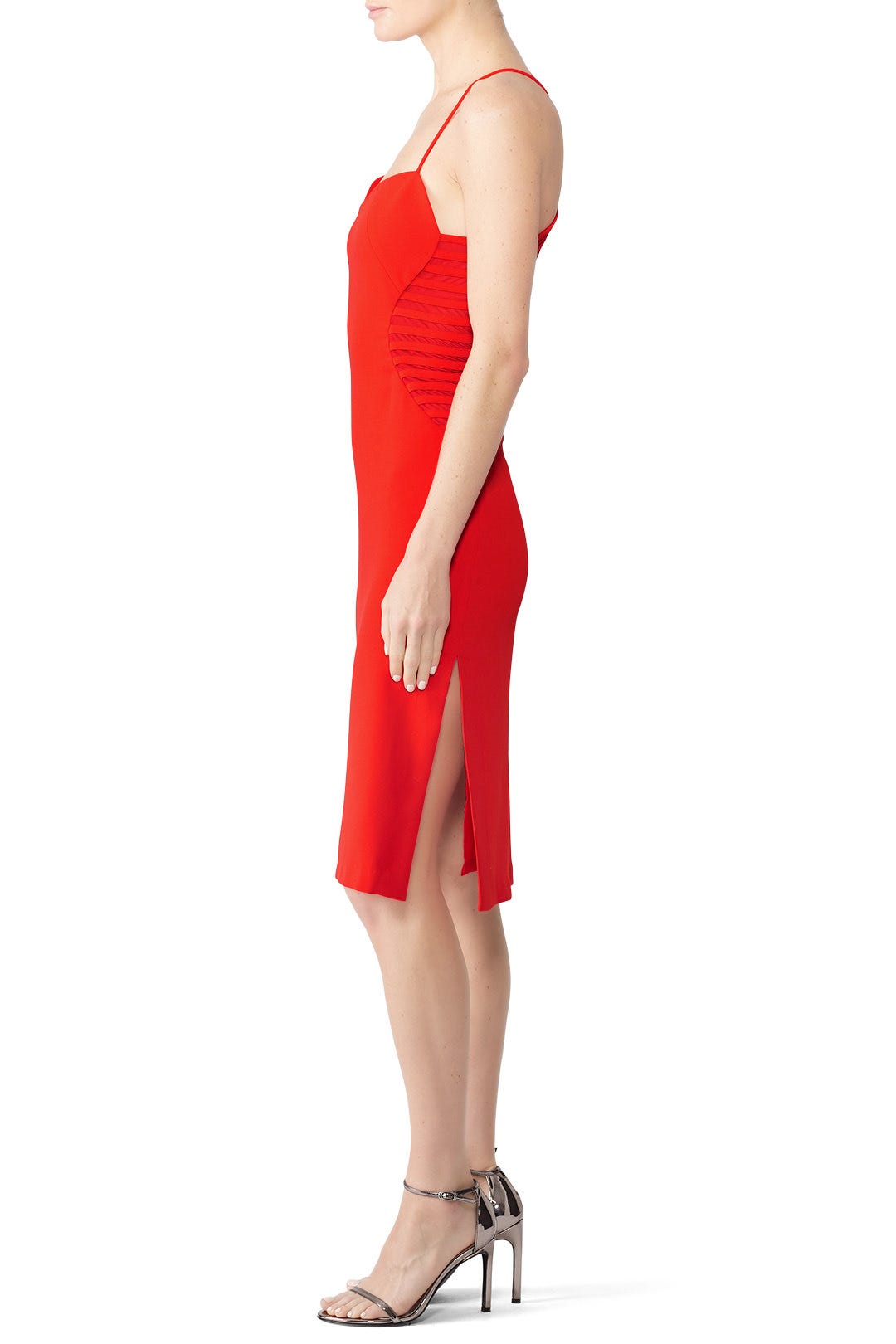 Side Strip Dress by HALSTON 2