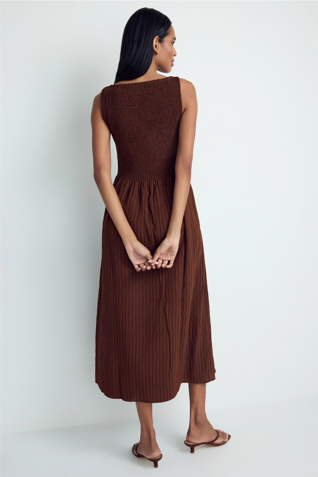 Brown Cosima Nap Dress by Hill House Home 2