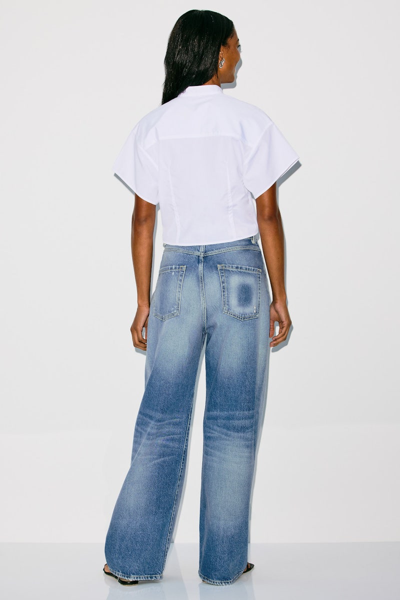 Poppy High Rise Wide Leg Jeans by Icon Denim - Photo 2