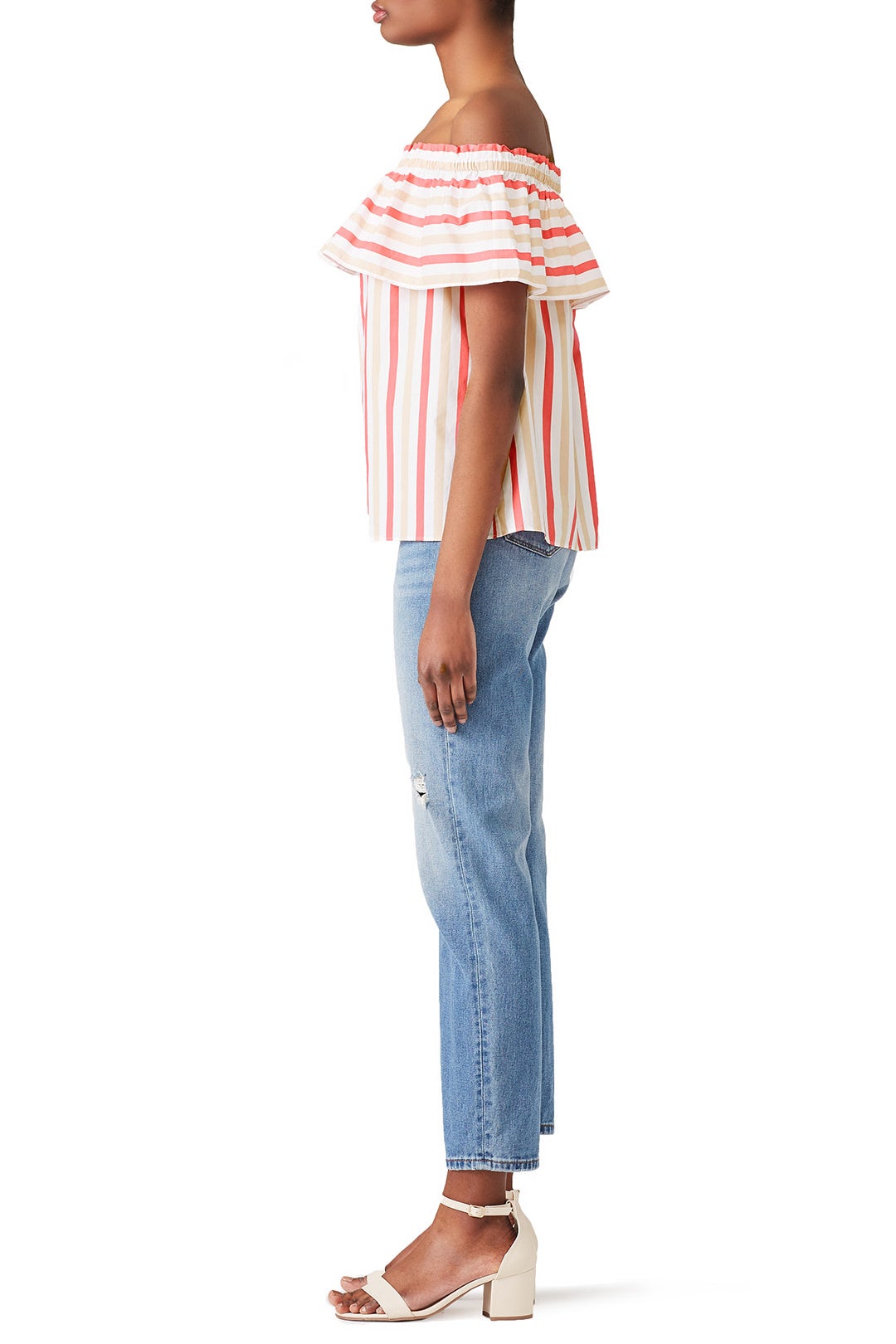 Peach Sherbet Stripe Top by kate spade new york 2