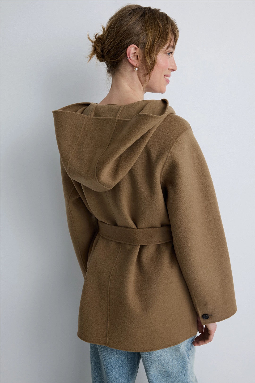Paya Belted Wrap Coat by Mackage 1