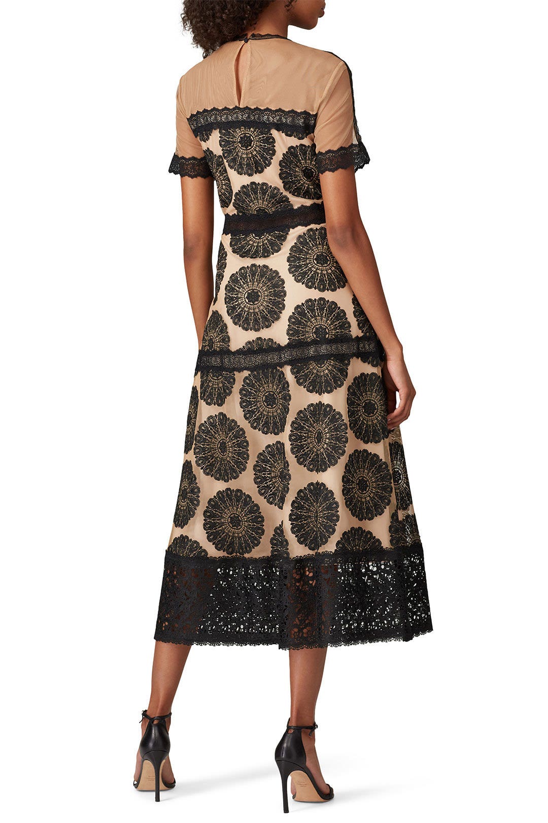 Pinwheel Embroidered Dress by Nightcap 2