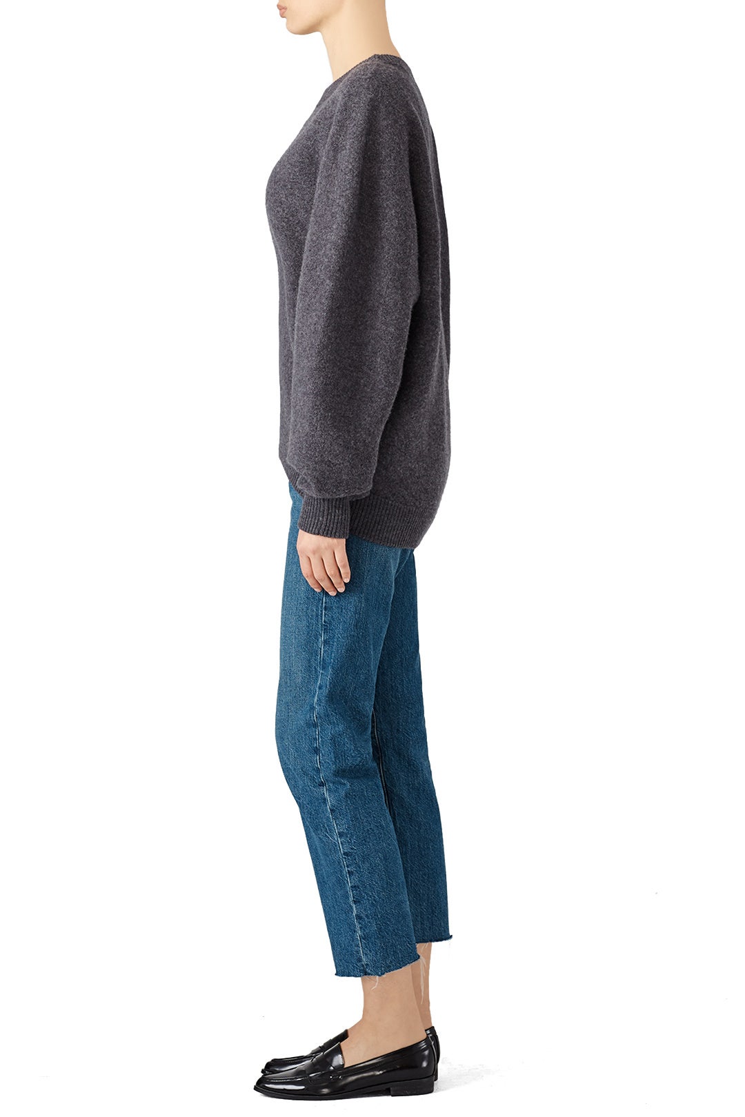 Felted Knit Sweater by Theory 2