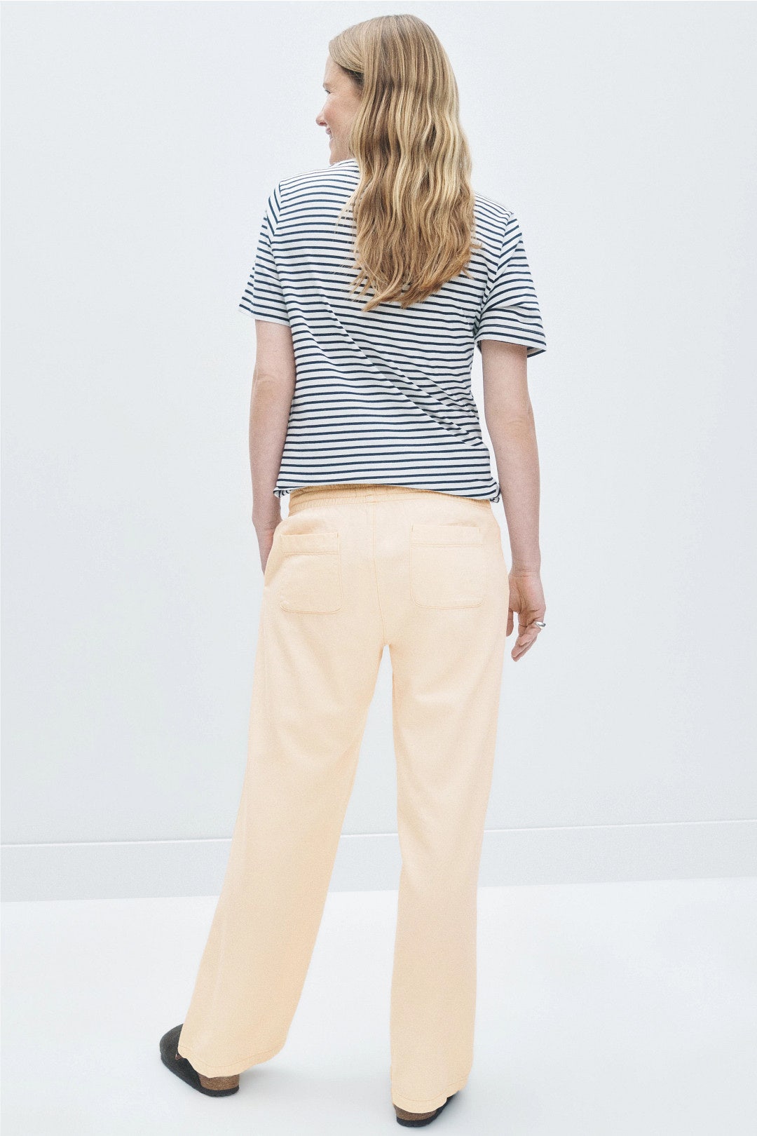 Drapey Denim Pull On Pants by HATCH 2