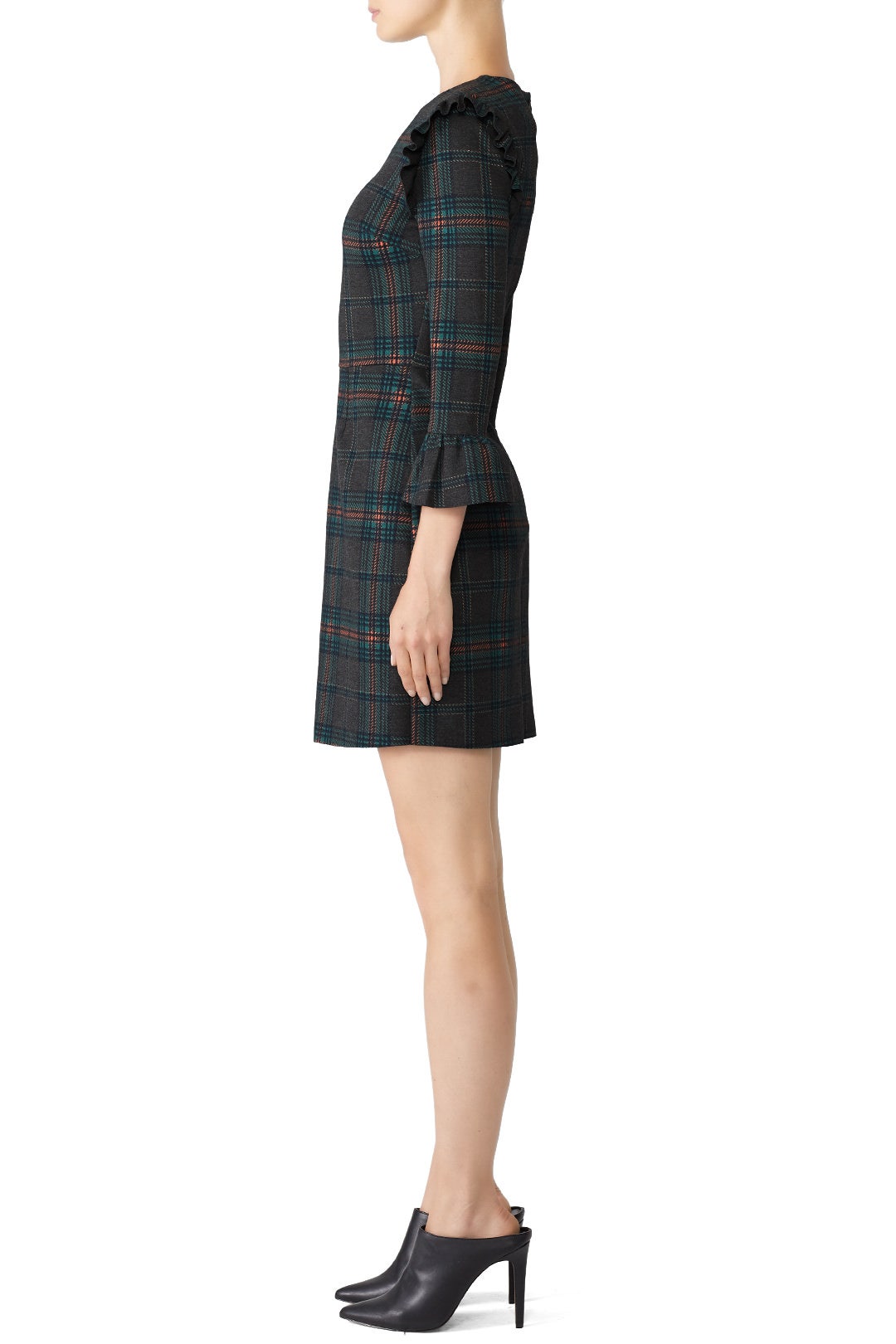Plaid Fit And Flare Dress by J.O.A. 2
