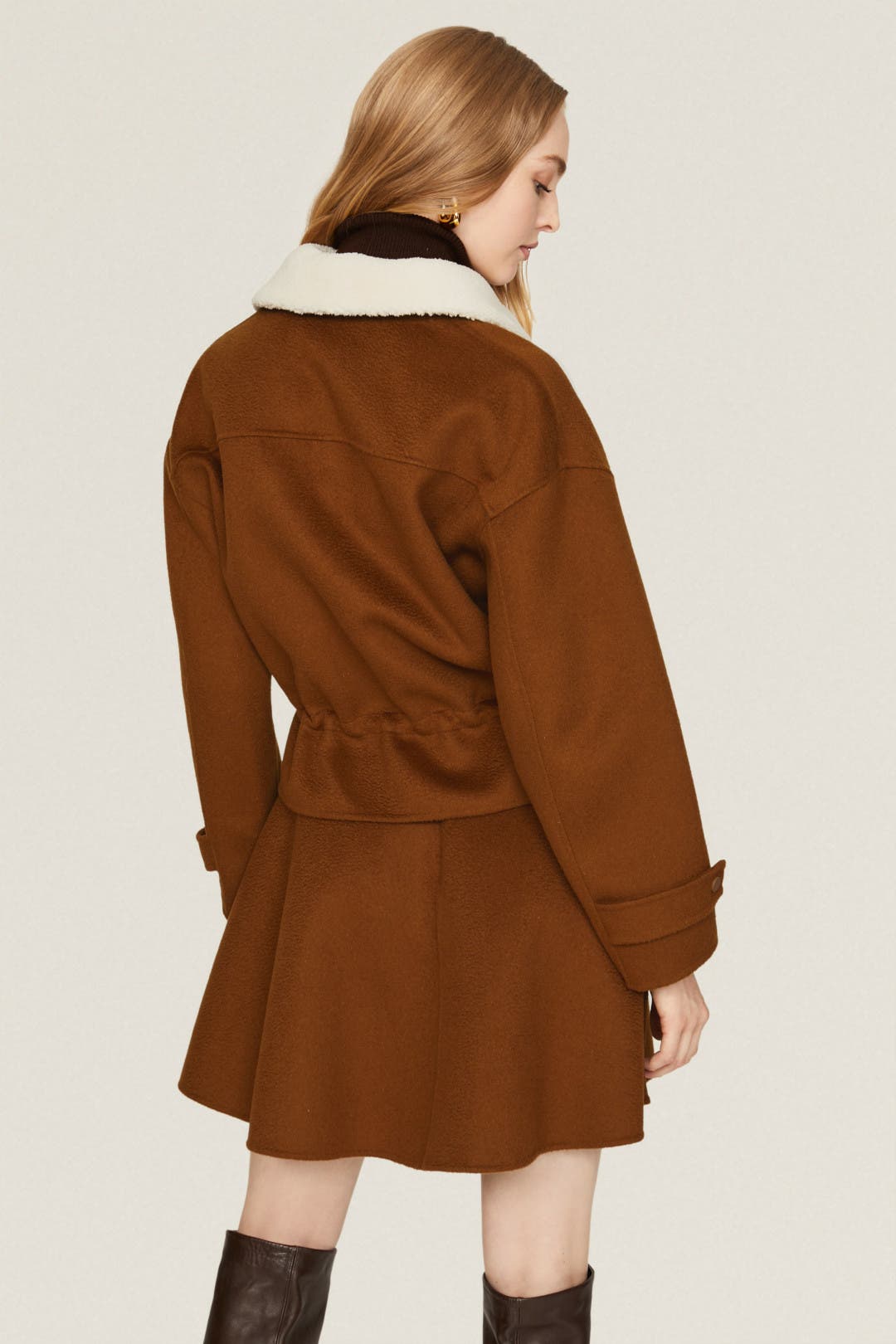 Shearling Collar Jacket by Jason Wu | Rent the Runway