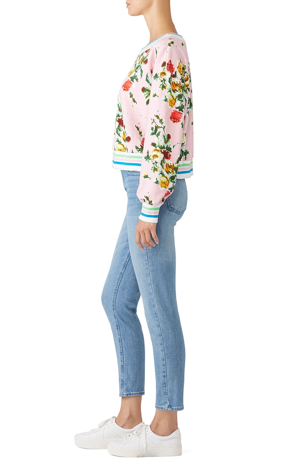 Floral Tyler Sweatshirt by Milly 2