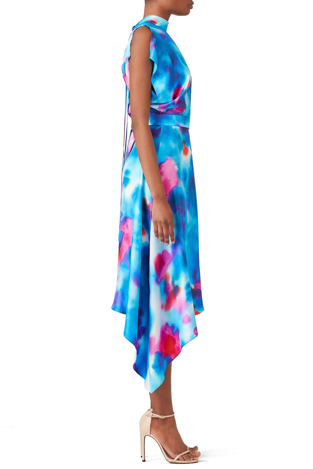 Tie Dye High Neck Dress by MSGM 2