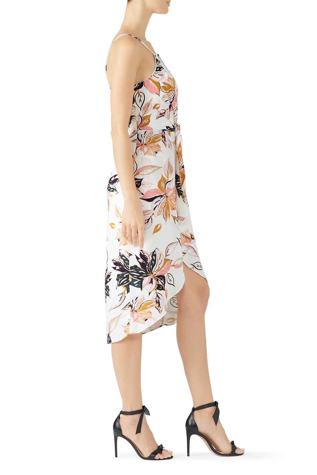 Wild Flower Midi Dress by Wish 1