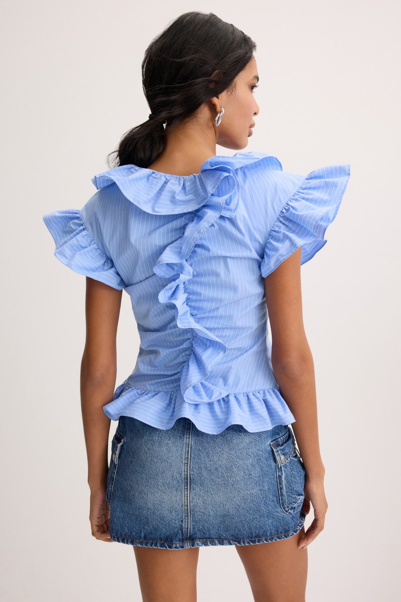 Penelope Cotton Poplin Top by AKNVAS - Photo 2