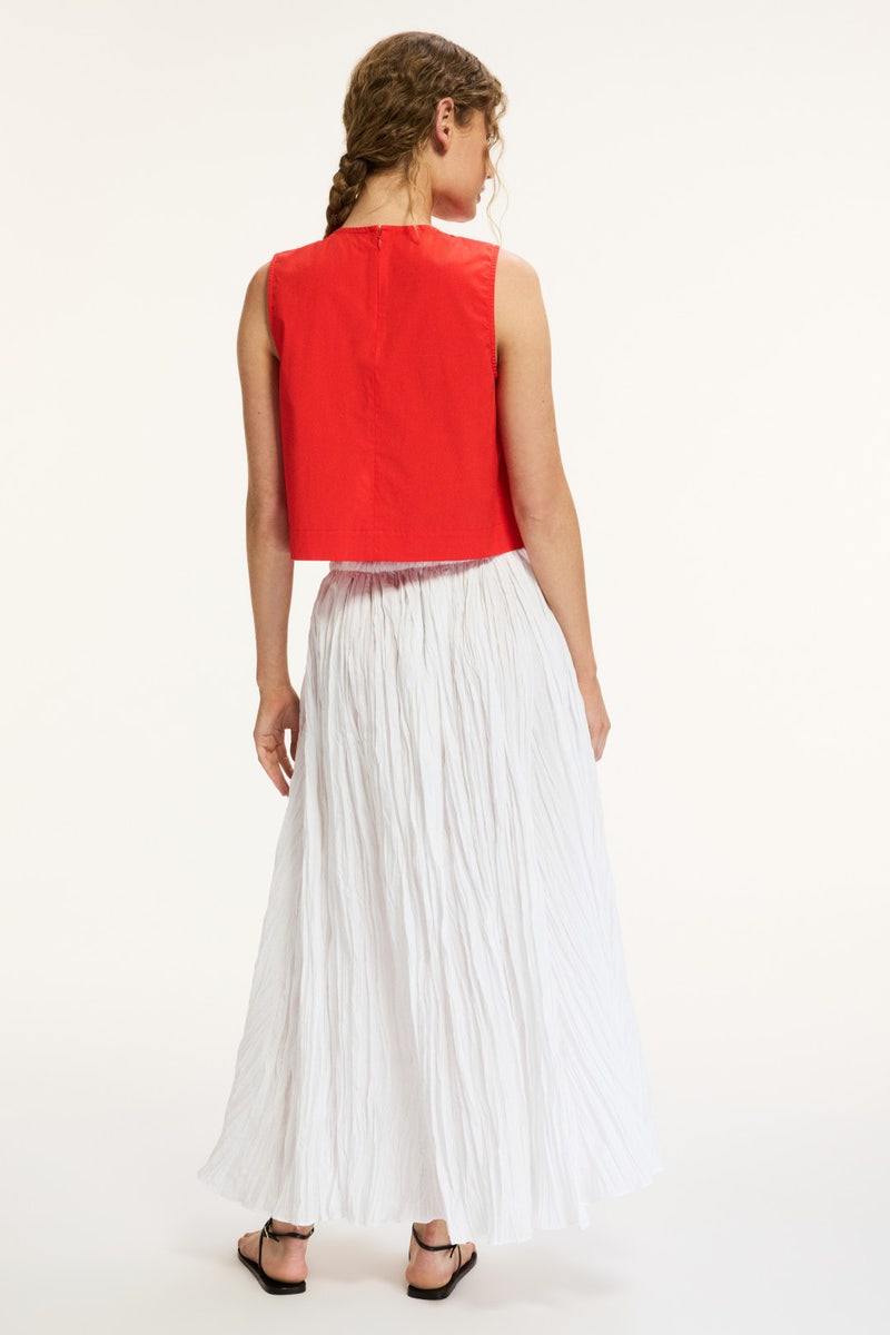 Avila Tie-Front Top by BONDI BORN - Photo 2