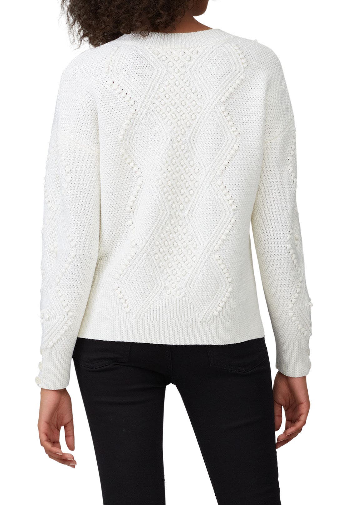 Lofty Wool V-Neck Pullover by SIMKHAI 2