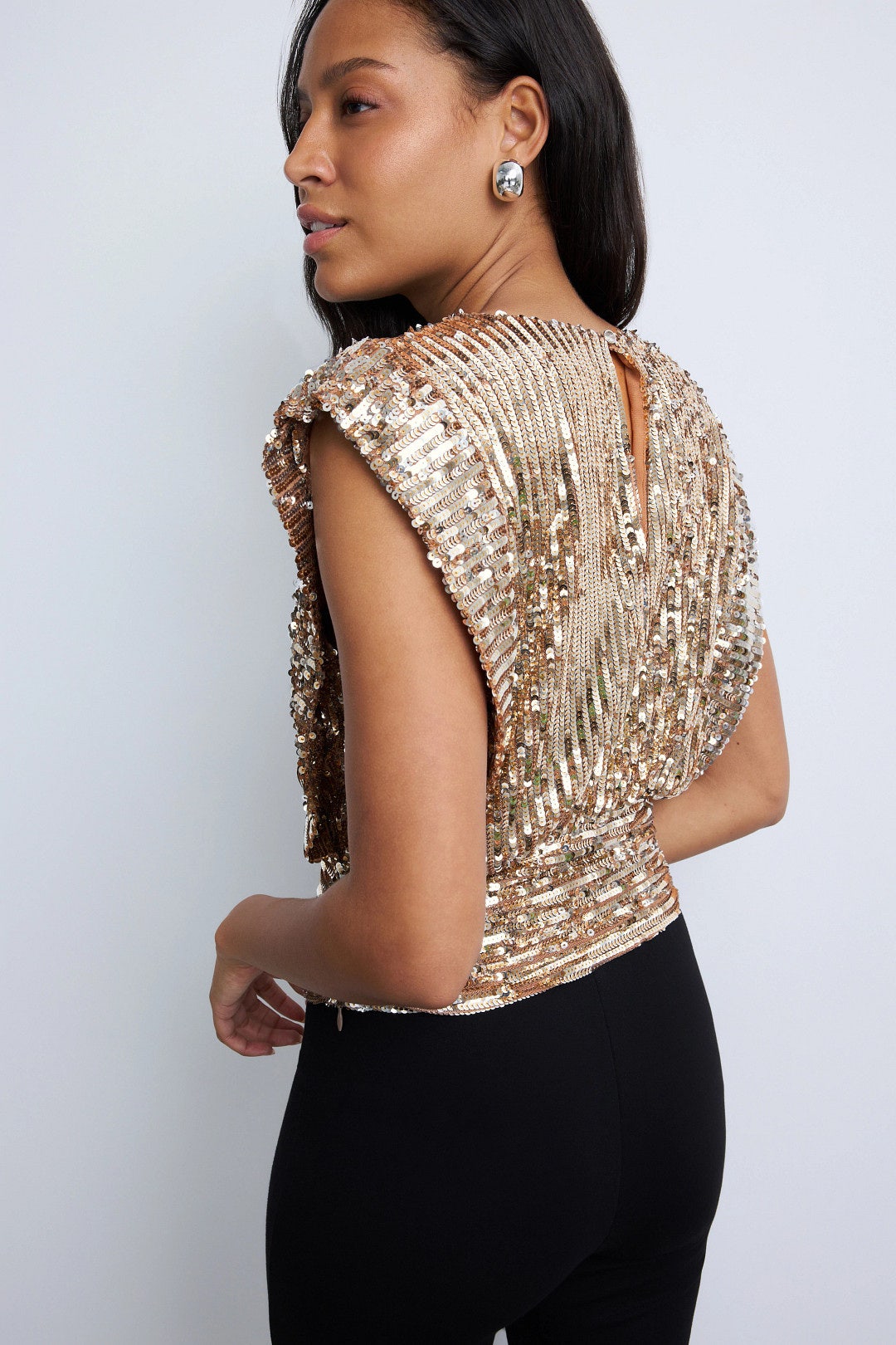Illana Sequin Top by BOSS 2