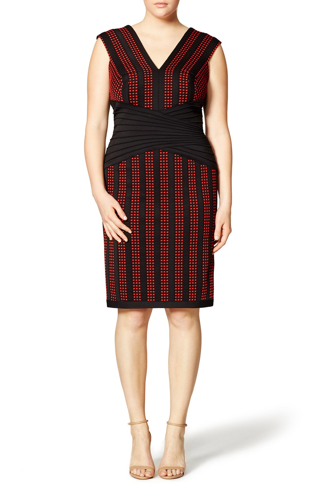 Black Flame Sheath by Tadashi Shoji 2