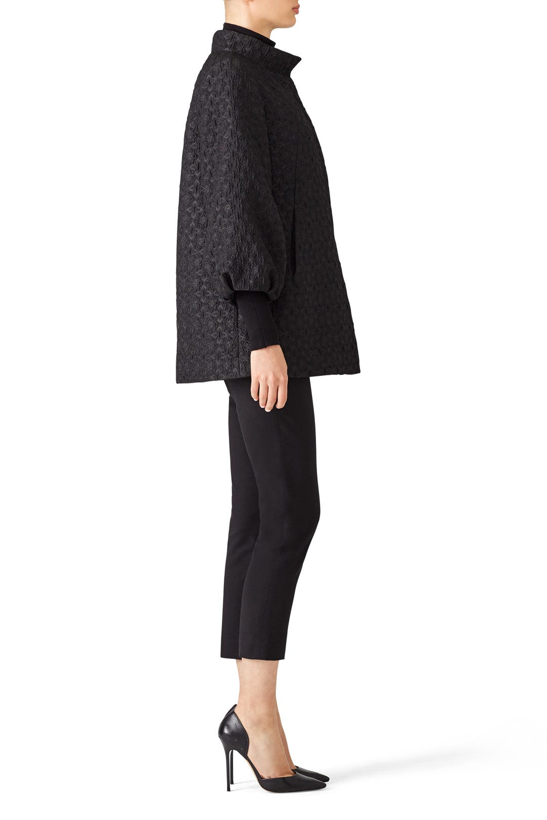 Balloon Sleeve Jacket by Badgley Mischka 2