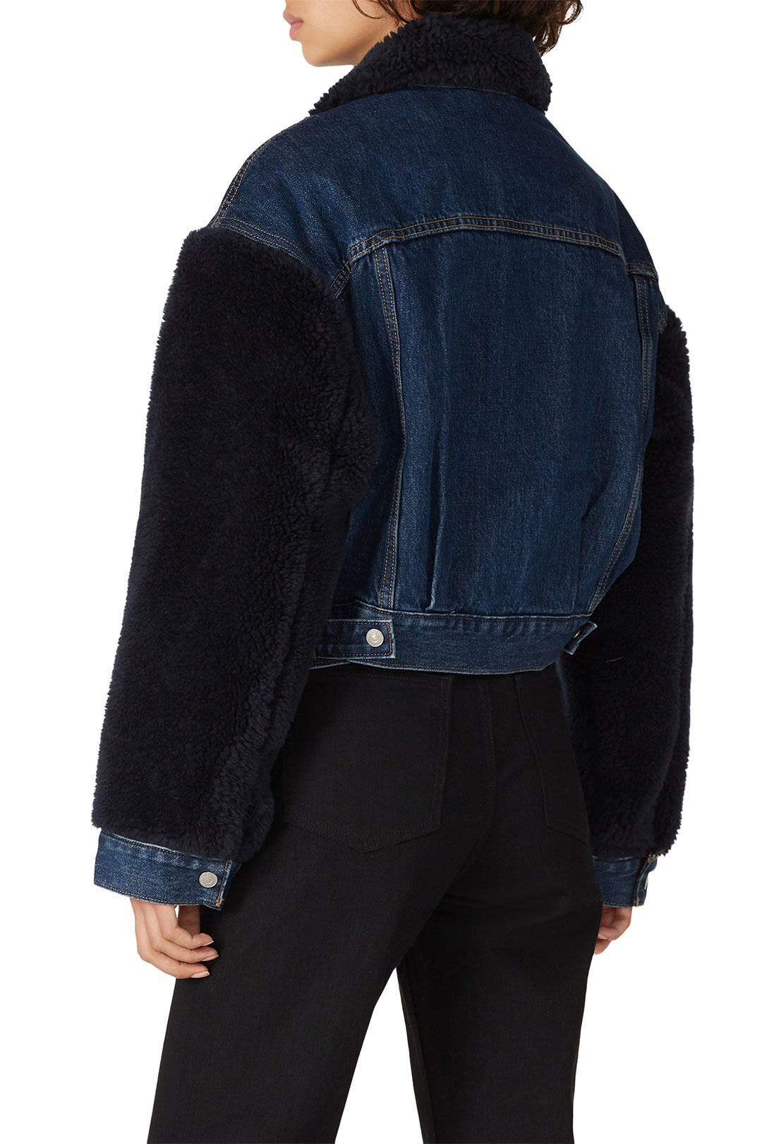 Cocoon Bomber Sherpa Trucker Jacket by Levi's 1