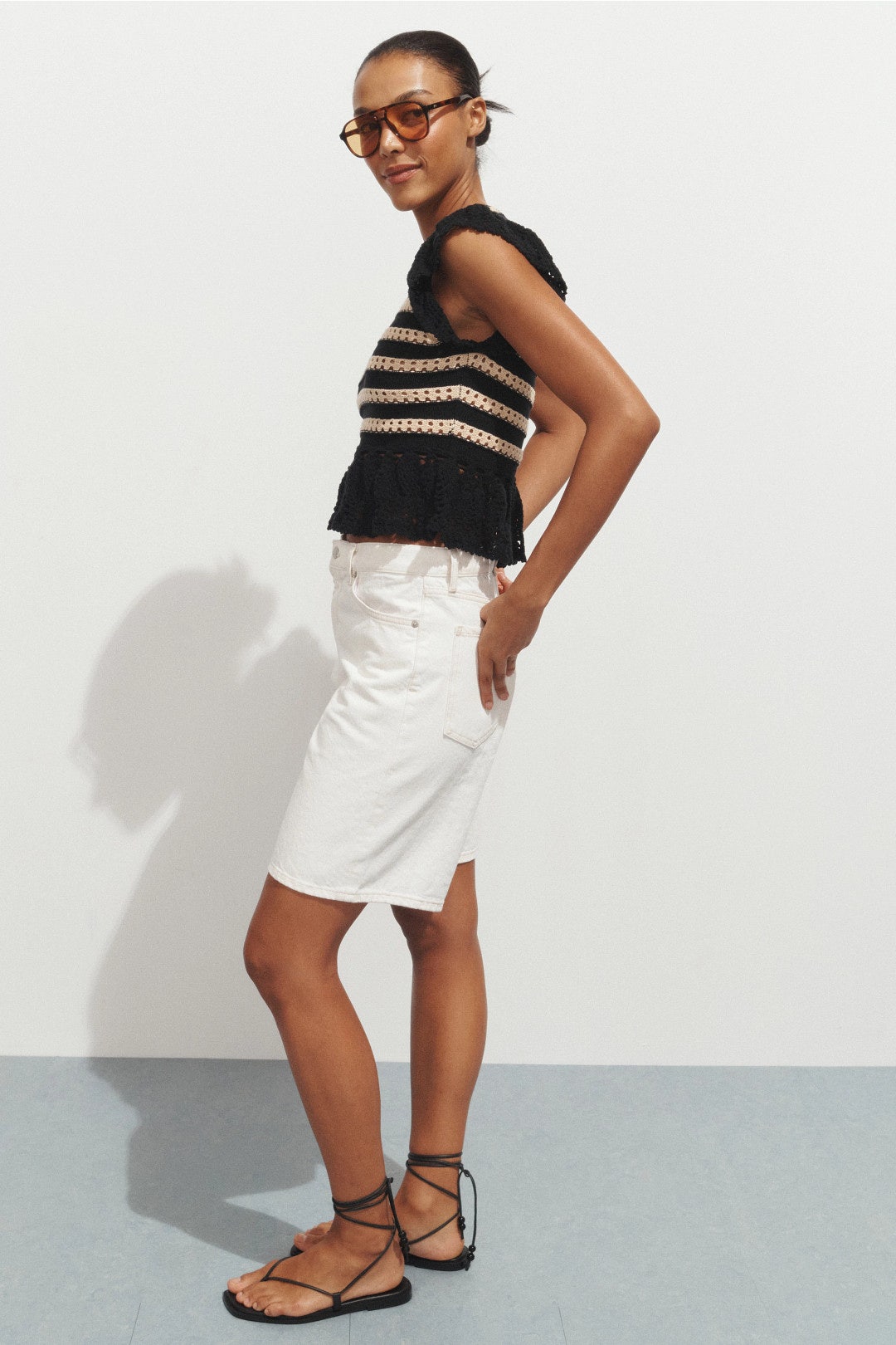 Coen Peplum Top by Rails 1