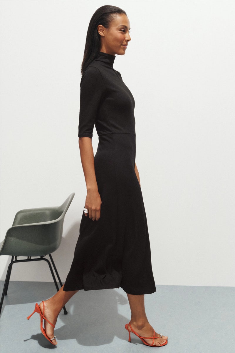 Navy Cutout Knit Dress by Jason Wu x RTR | Rent the Runway