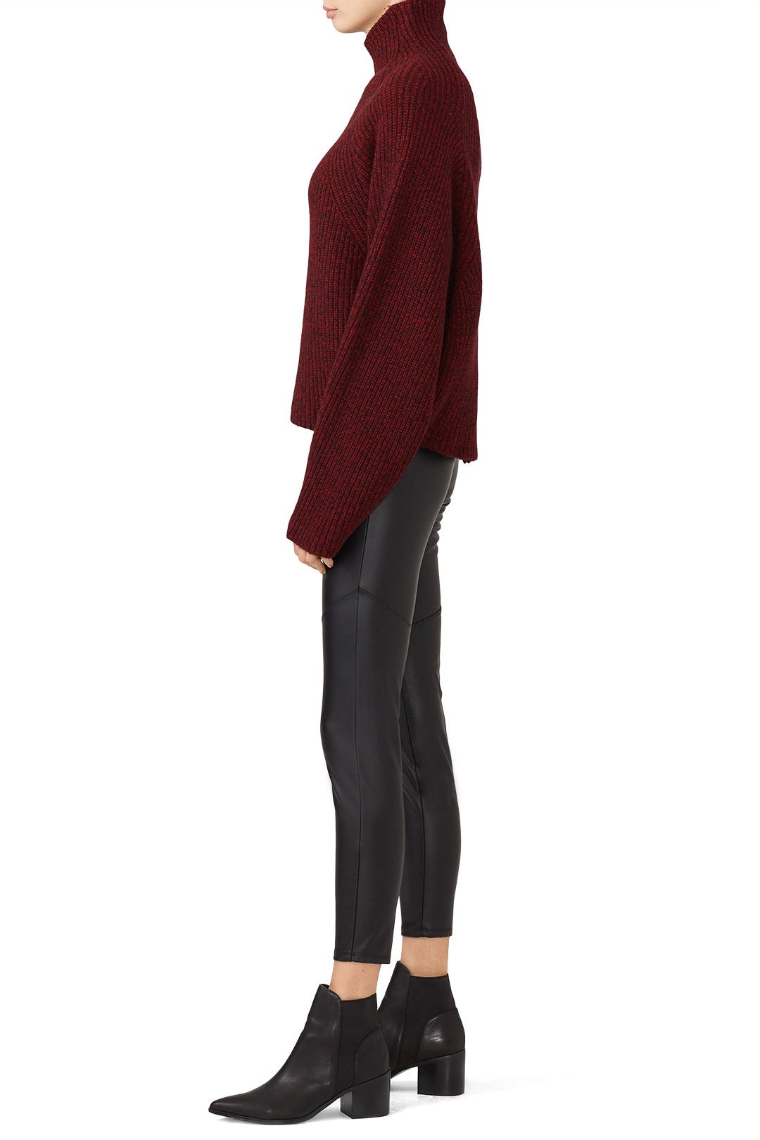 Burgundy Lola Sweater by Zadig & Voltaire 1