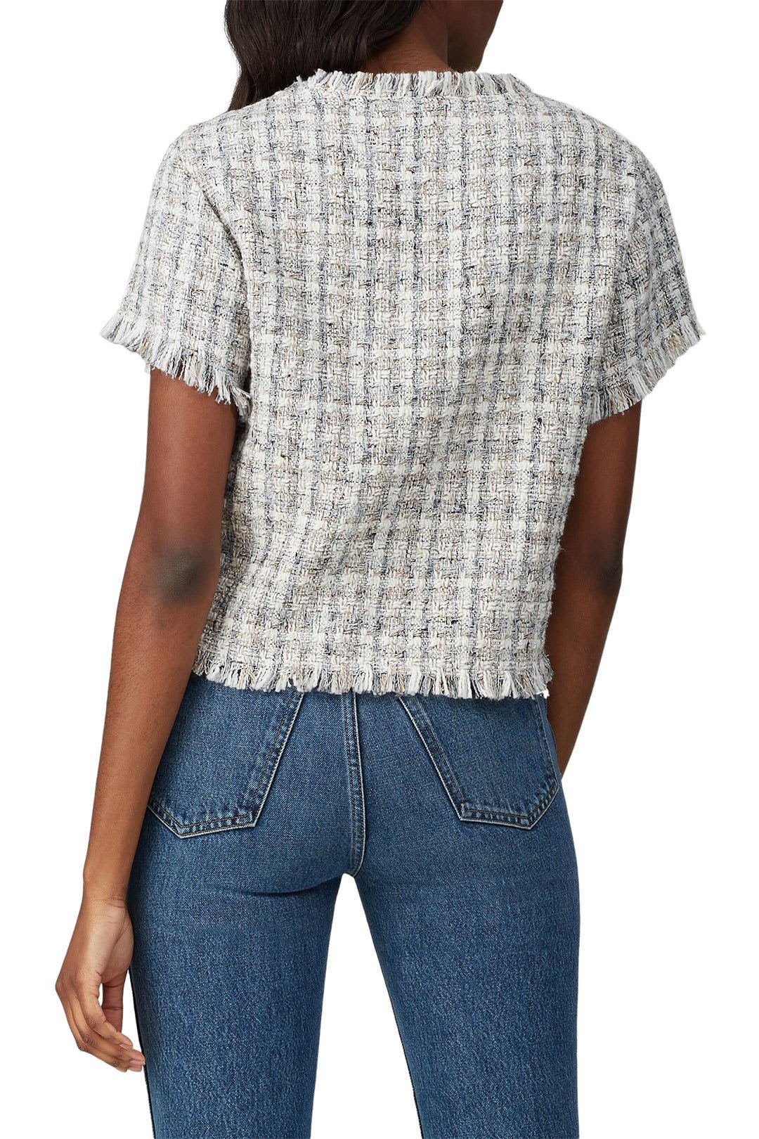Valeska Tweed Top by cupcakes and cashmere | Rent the Runway
