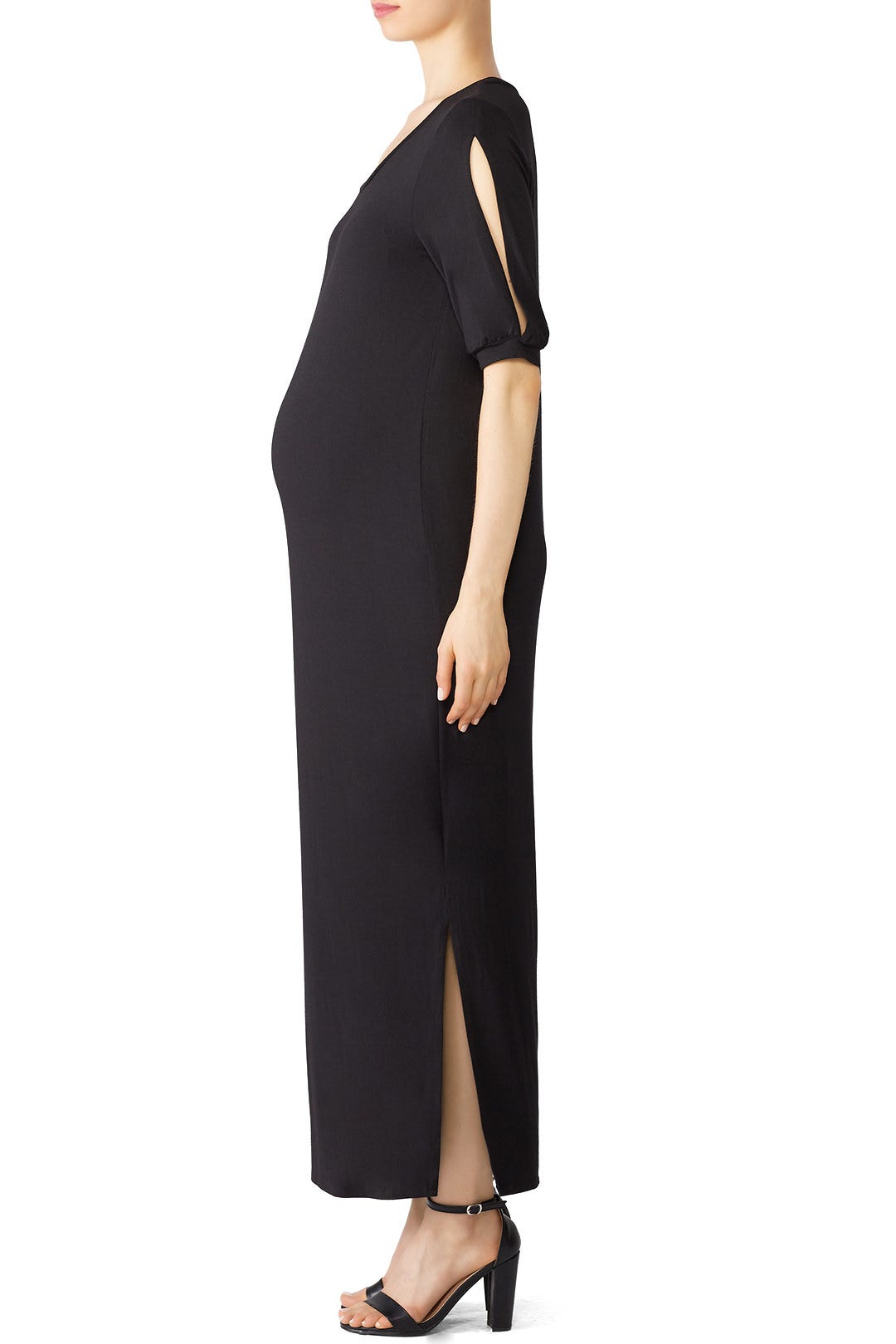 Split Sleeve Maternity Maxi by Ingrid & Isabel 1