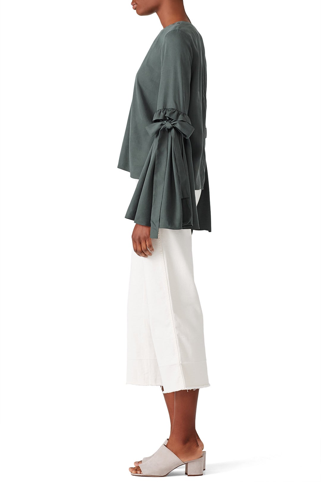 Tied Bell Sleeve Top by J.O.A. 1