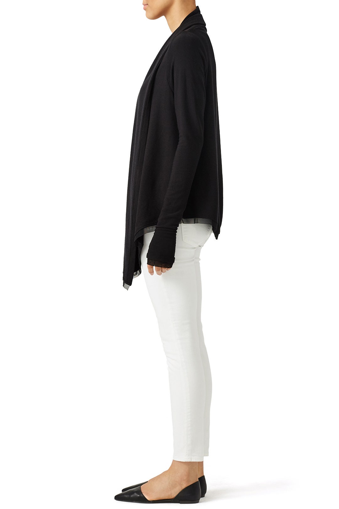 Black Everyday Cardigan by ALALA 1