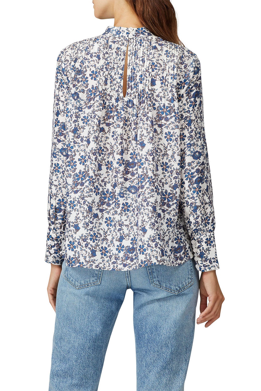 Sez Pintuck Blouse by Apiece Apart 2