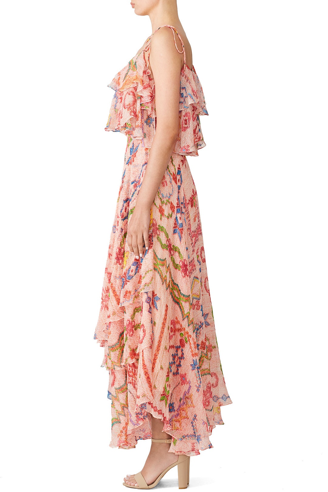 Peach Enna Maxi by Hemant & Nandita 2
