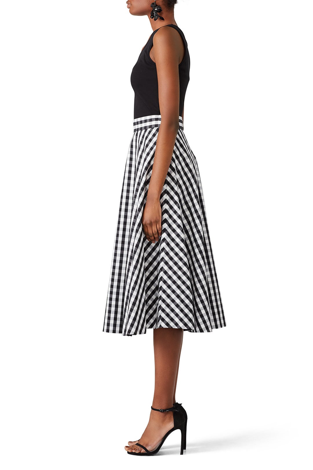 Gingham Circle Skirt by kate spade new york 2