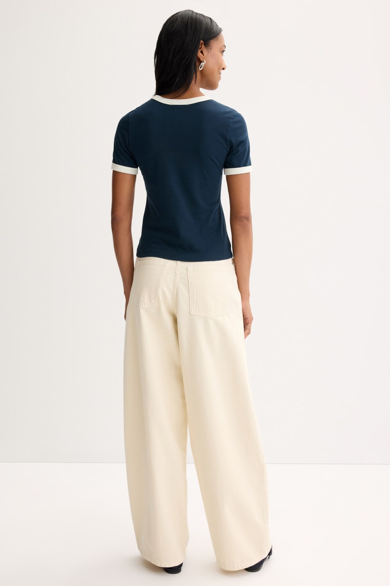 Mica New York Ringer Tee by rag & bone - Photo 2