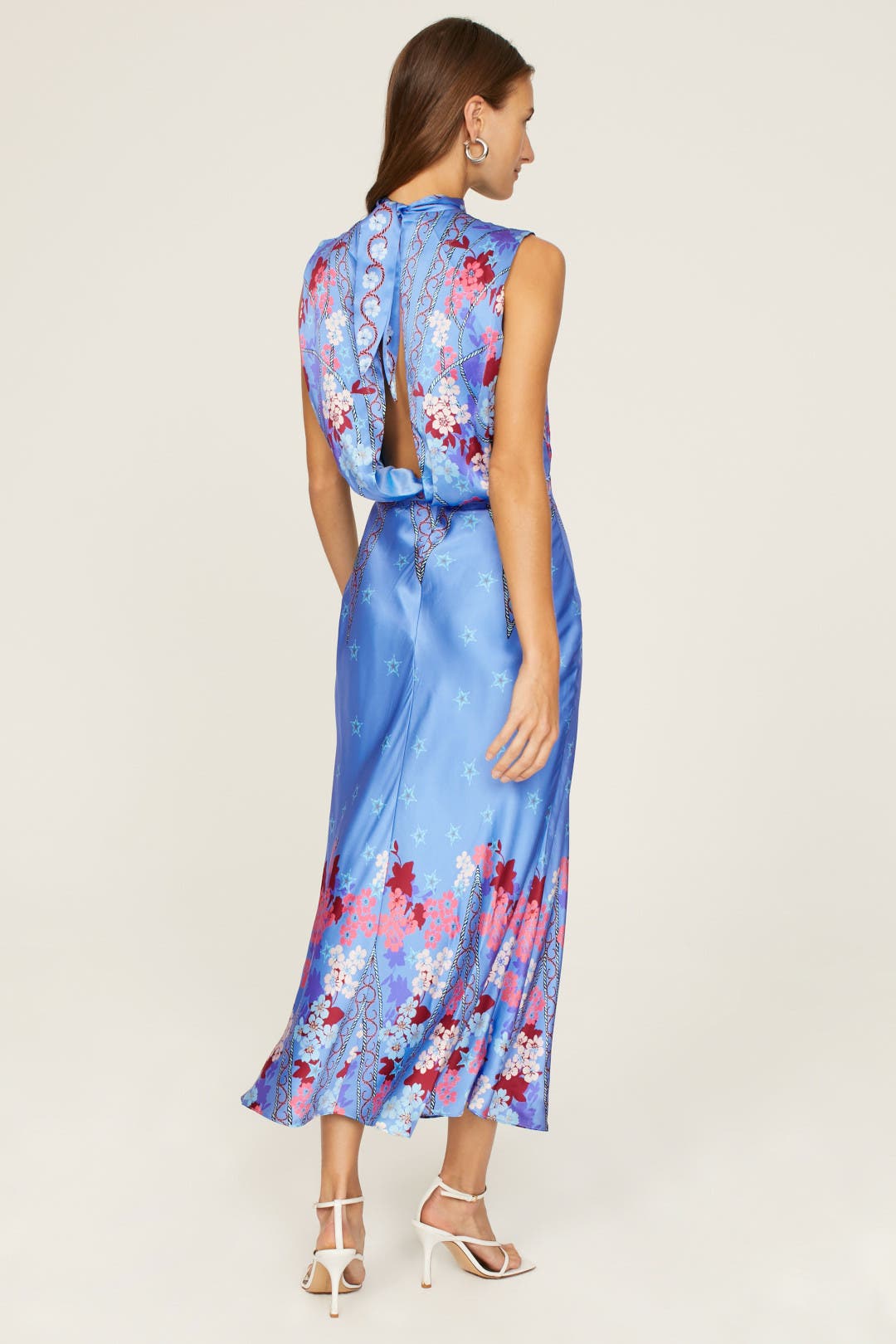 Sakura Falls Fleur Midi Dress by SALONI | Rent the Runway