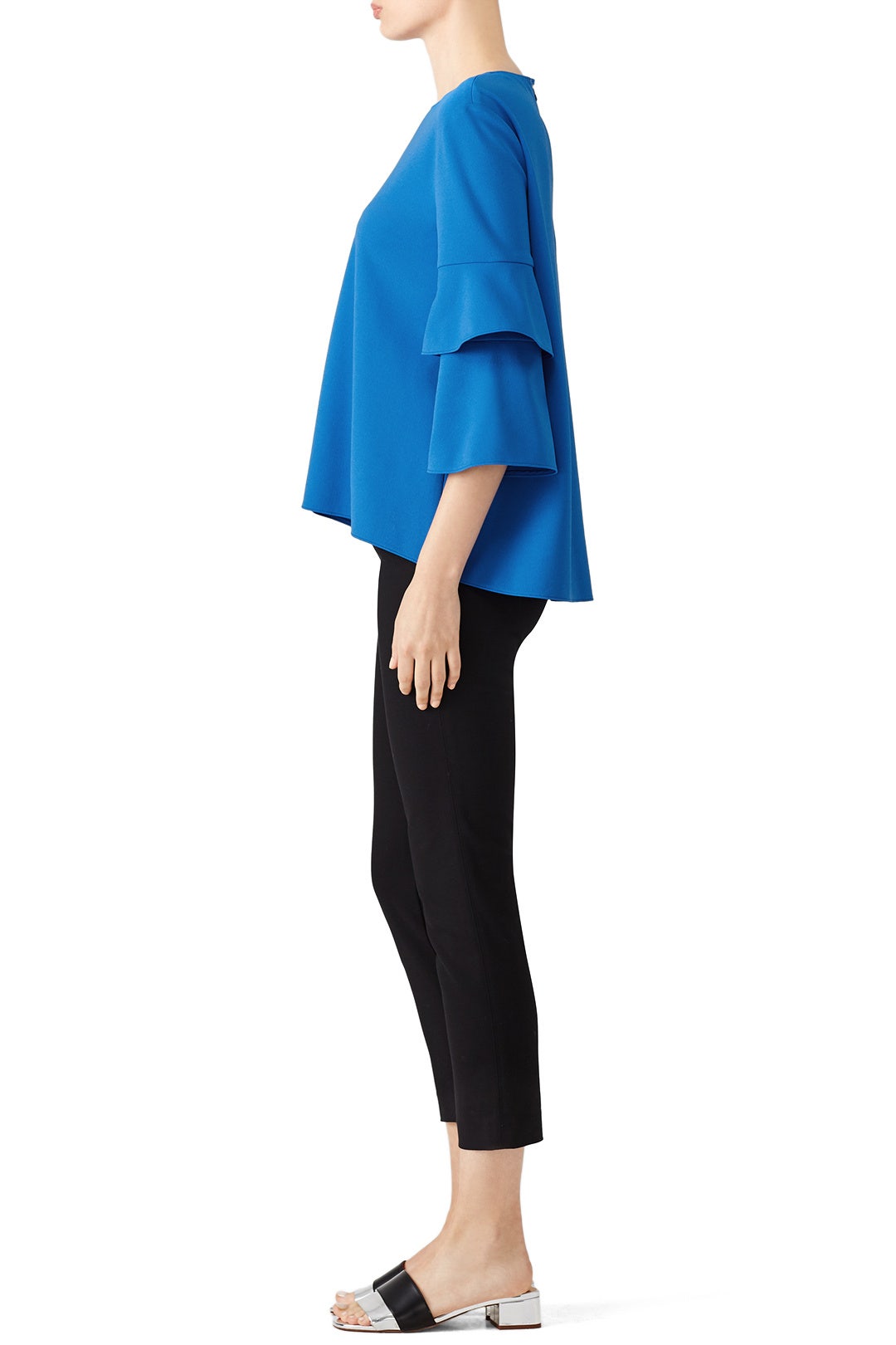 Elbe Blue Top by Tibi 2