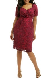 Berry Melina Dress by Igigi