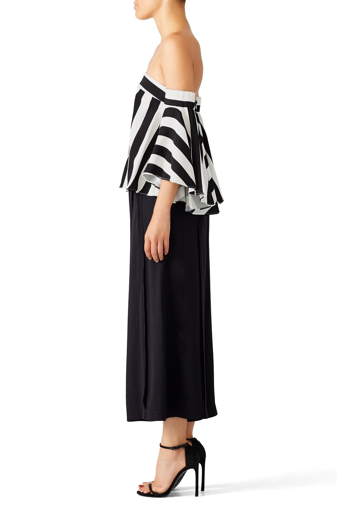 Stripe Print Rosa Top by Milly 1