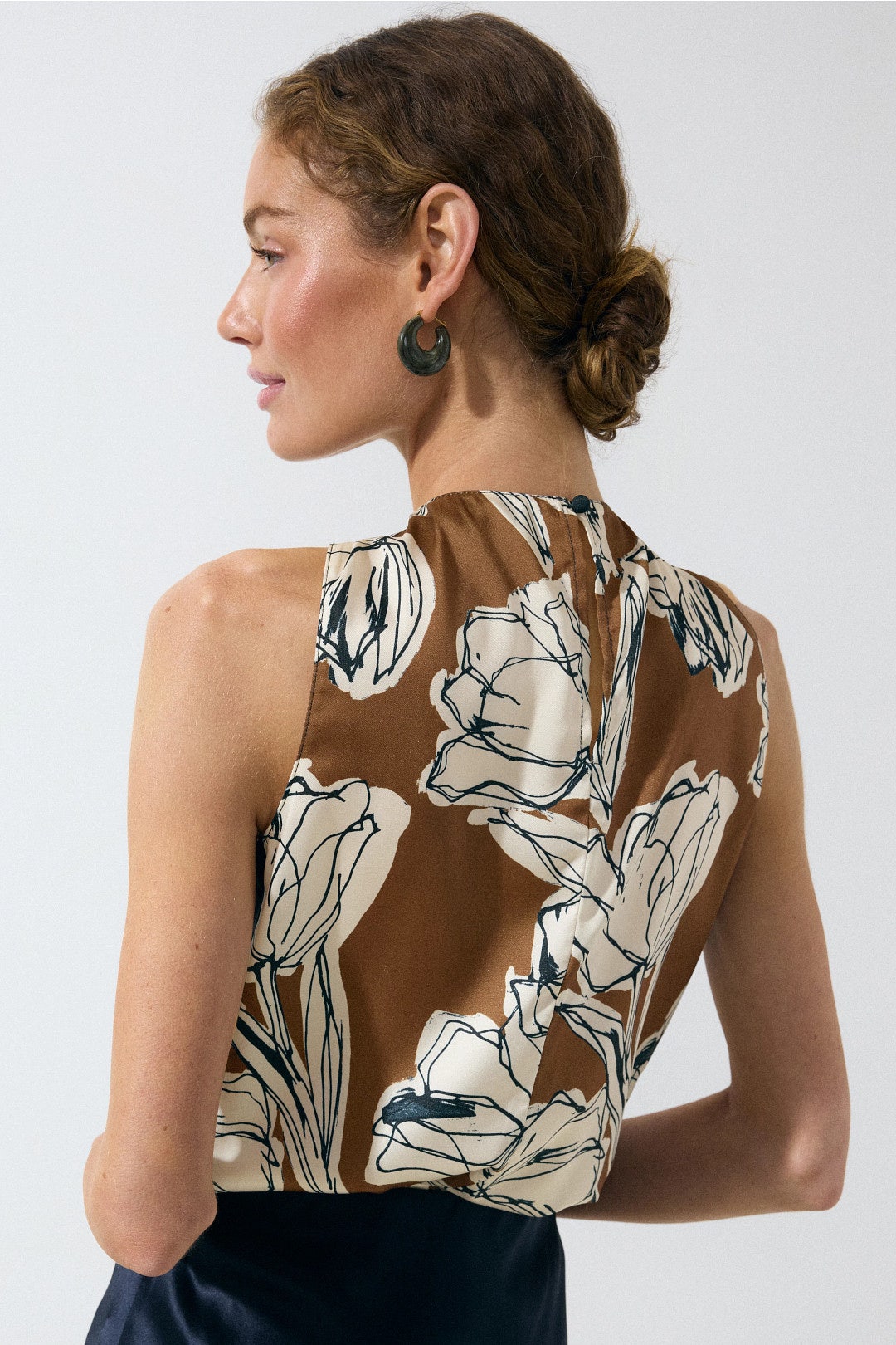 Dell Floral Printed Tank Top by Tanya Taylor 2