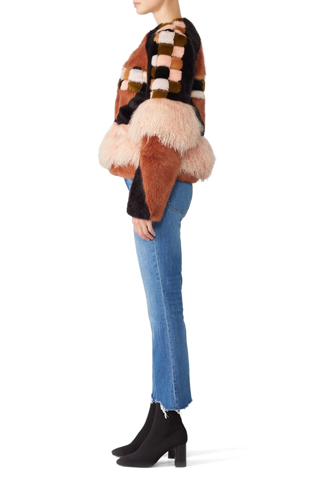 Kotto Faux Fur Jacket by Alexis 2