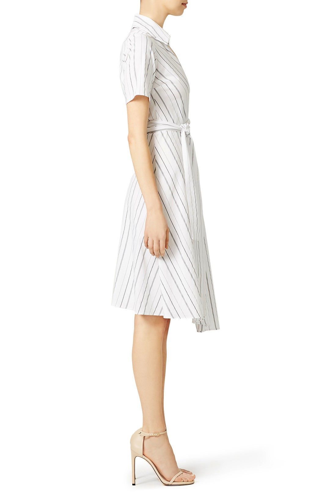 White Stripe Vivien Dress by Alexis 2