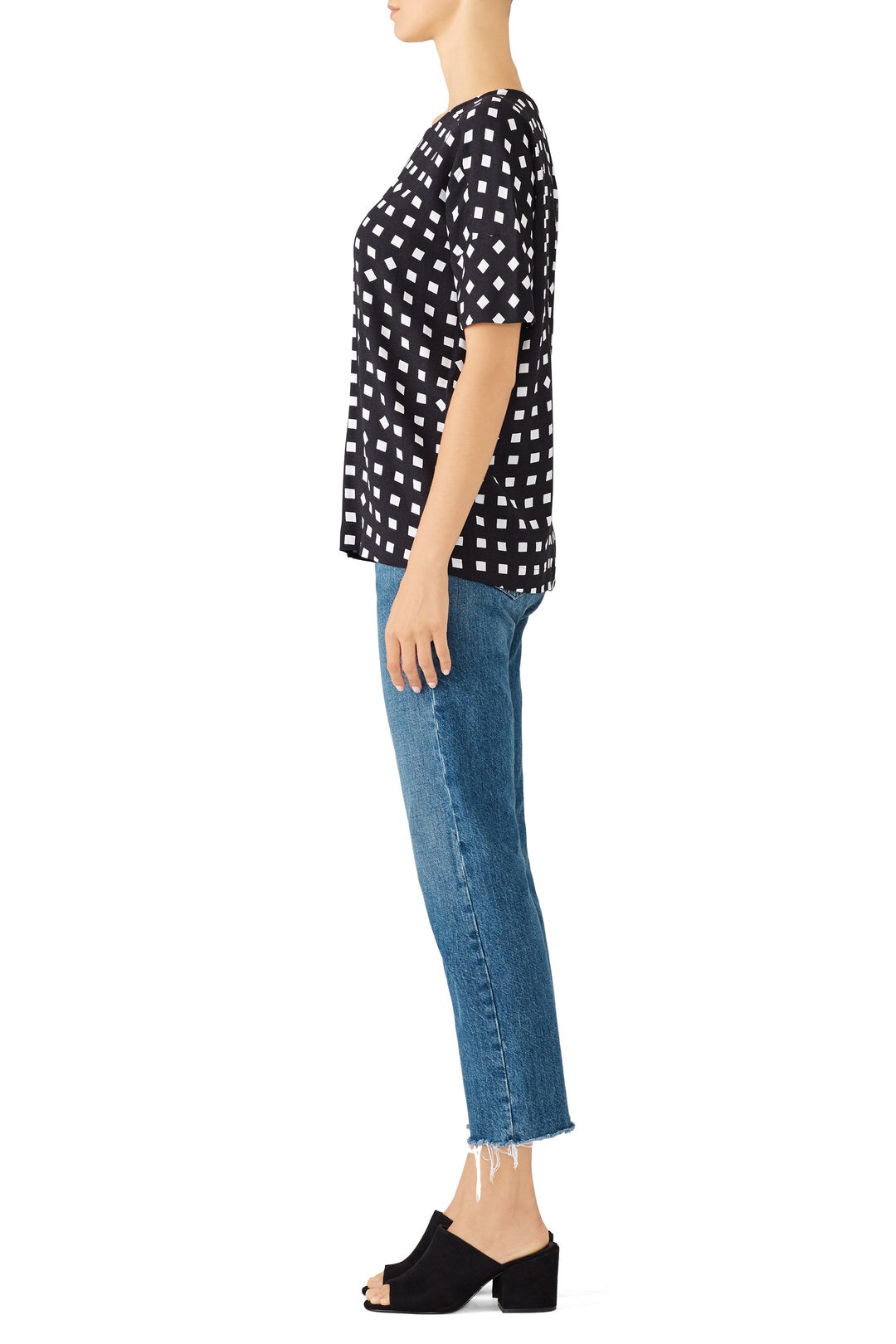 Tile Print Top by Elk 1