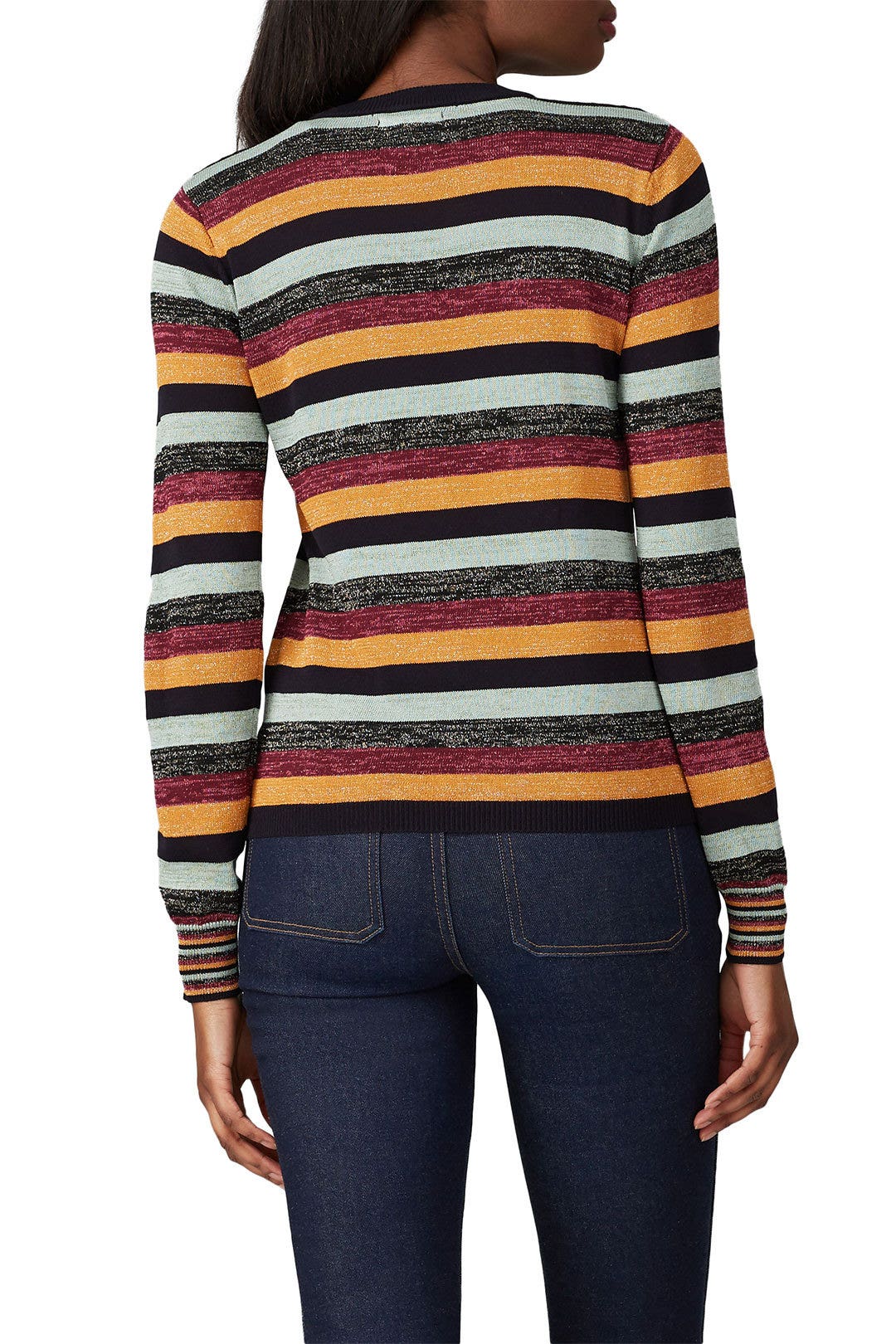 Multi Lurex Striped Pullover by Scotch & Soda 1